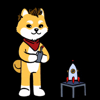 Flying Take Off GIF by Dogelon Mars