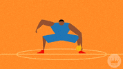 Summer Olympics Art GIF by Hallmark Gold Crown