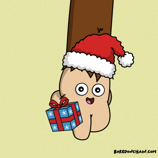 Happy Christmas GIF by Bored On Chain