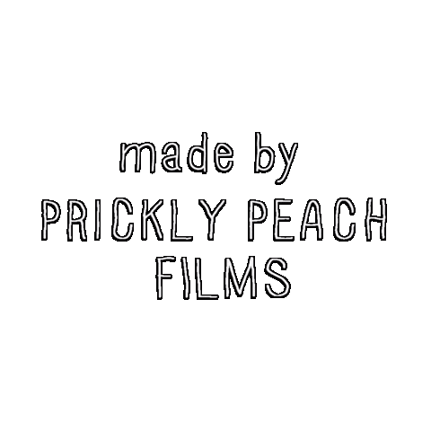 Sticker by Prickly Peach Films