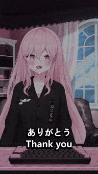 EmikoAi thank you cry grateful tear GIF