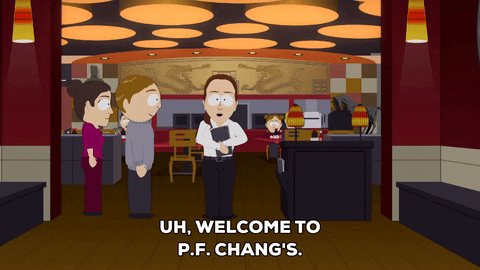 p.f. chang's restaurant GIF by South Park 