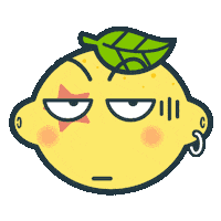 meh animation Sticker