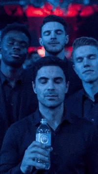 Man City Drinking GIF