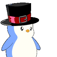 6 7 Penguin Sticker by Pudgy Penguins