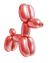 Party Dog Sticker