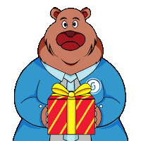 Gift Congratulations Sticker by Bank Saham