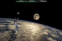 Moon Shot Basketball GIF