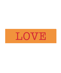 babydonkie love thank you hearts restocked Sticker