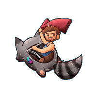 Blaine Gibson Sticker by Rooster Teeth