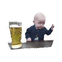 Drunk Baby Sticker by imoji