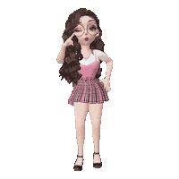 Girl Ok Sticker by Bel Diniz