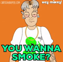 Friends Wanna Smoke GIF by Hey Mikey!