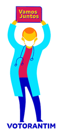 Medicos Vamosjuntos Sticker by Votorantim SA
