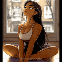 Inner Peace Cute Anime GIF by MXU