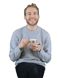 Happy Coffee Sticker by Kabel och Kaffe