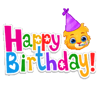 Feliz Cumple Happy Birthday Sticker by Lucas and Friends by RV AppStudios