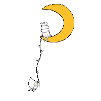 DiaceEU love romance moon romantic Sticker