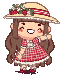 Happy Girl Sticker