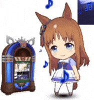 Uma Musume Pretty Derby Dancing GIF