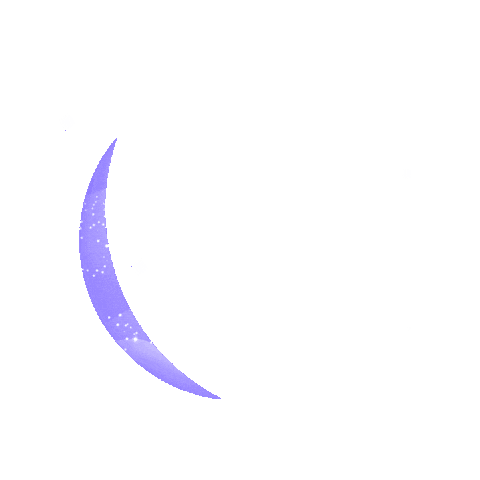 mylunarly moon wellness witchcraft waxing Sticker