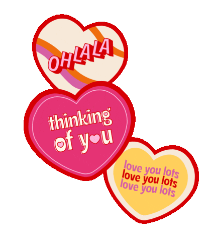 Valentines Day Heart Sticker by caramiaph