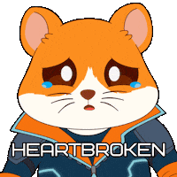 How Could You Crying Sticker by Hamieverse