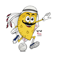 Football Pastel Sticker by Frei Pastelaria