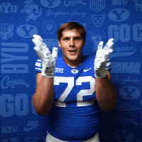 College Football Go Cougs GIF by BYU Cougars