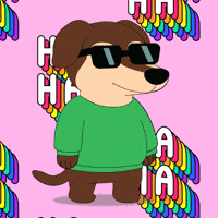 Dog Lol GIF by ChesterAbstract