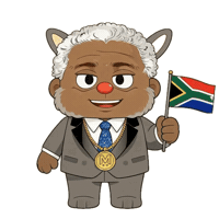 South Africa Animation Sticker
