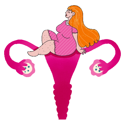 GUOMAN giphyupload sororidad utero ladysoft Sticker