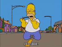 homer simpson crying GIF