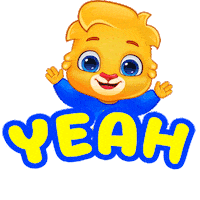 Excited Yes Yes Yes Sticker by Lucas and Friends by RV AppStudios