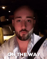 Driving On The Way GIF by I Love That For You