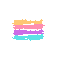 llbrigadeiros colors lines colorido doces Sticker