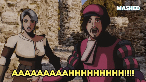 Scared The Witcher GIF by Mashed