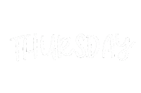 Days Of The Week Thursday Sticker