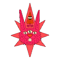 Mira Red Head Sticker by brasseriemira
