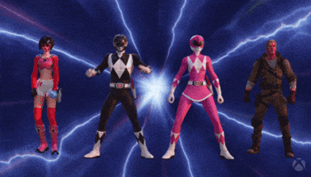 Power Rangers Pose GIF by Xbox