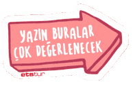 Seyahat Plaj Sticker by Etstur