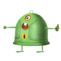 Character Reaction Sticker by Green Generation