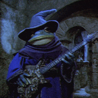 Rocking Heavy Metal GIF