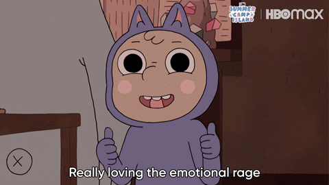Summer Camp Island Rage GIF by HBO Max