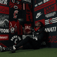 Cincinnati Football Johnson GIF by Cincinnati Bearcats
