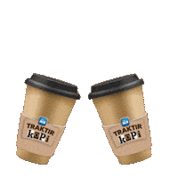 Coffee Cup Sticker by VIRA BCA