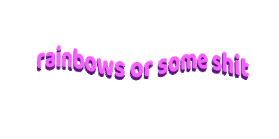 rainbows Sticker by Justin