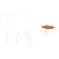 Tea Time Sticker
