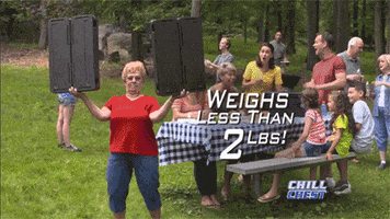 jonnys_world chill chest weighs less than 2 lbs boogie down barbara moses with the ten commandments GIF