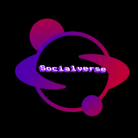 Logo Sticker GIF by Socialverse app